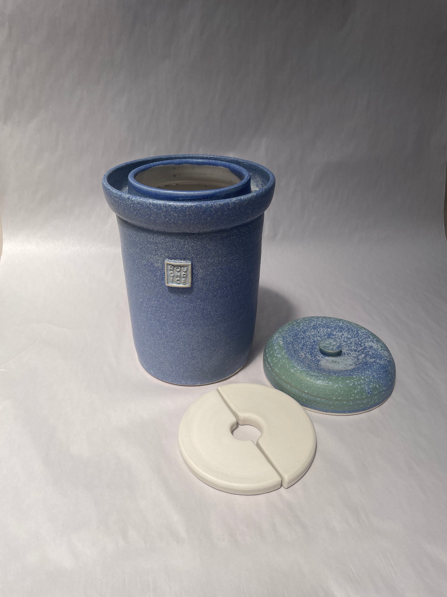 ROUGH RICE FERMENTATION CROCKS