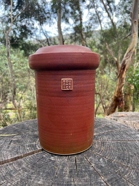 ROUGH RICE FERMENTATION CROCKS