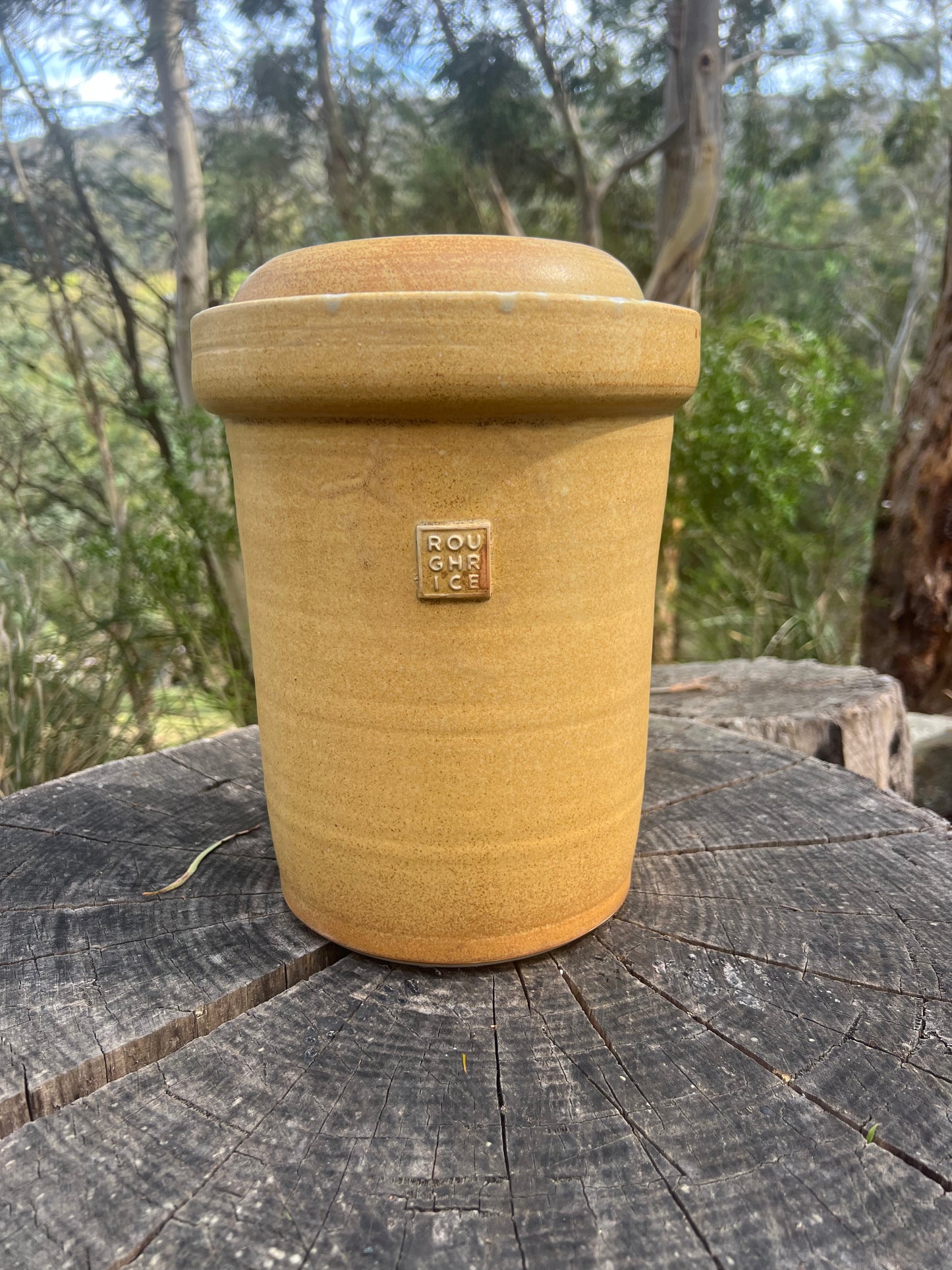 ROUGH RICE FERMENTATION CROCKS