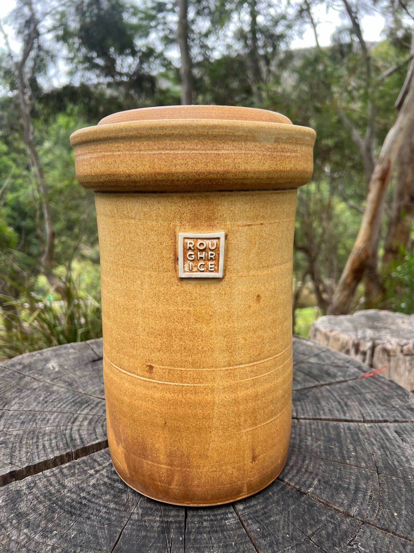 ROUGH RICE FERMENTATION CROCKS