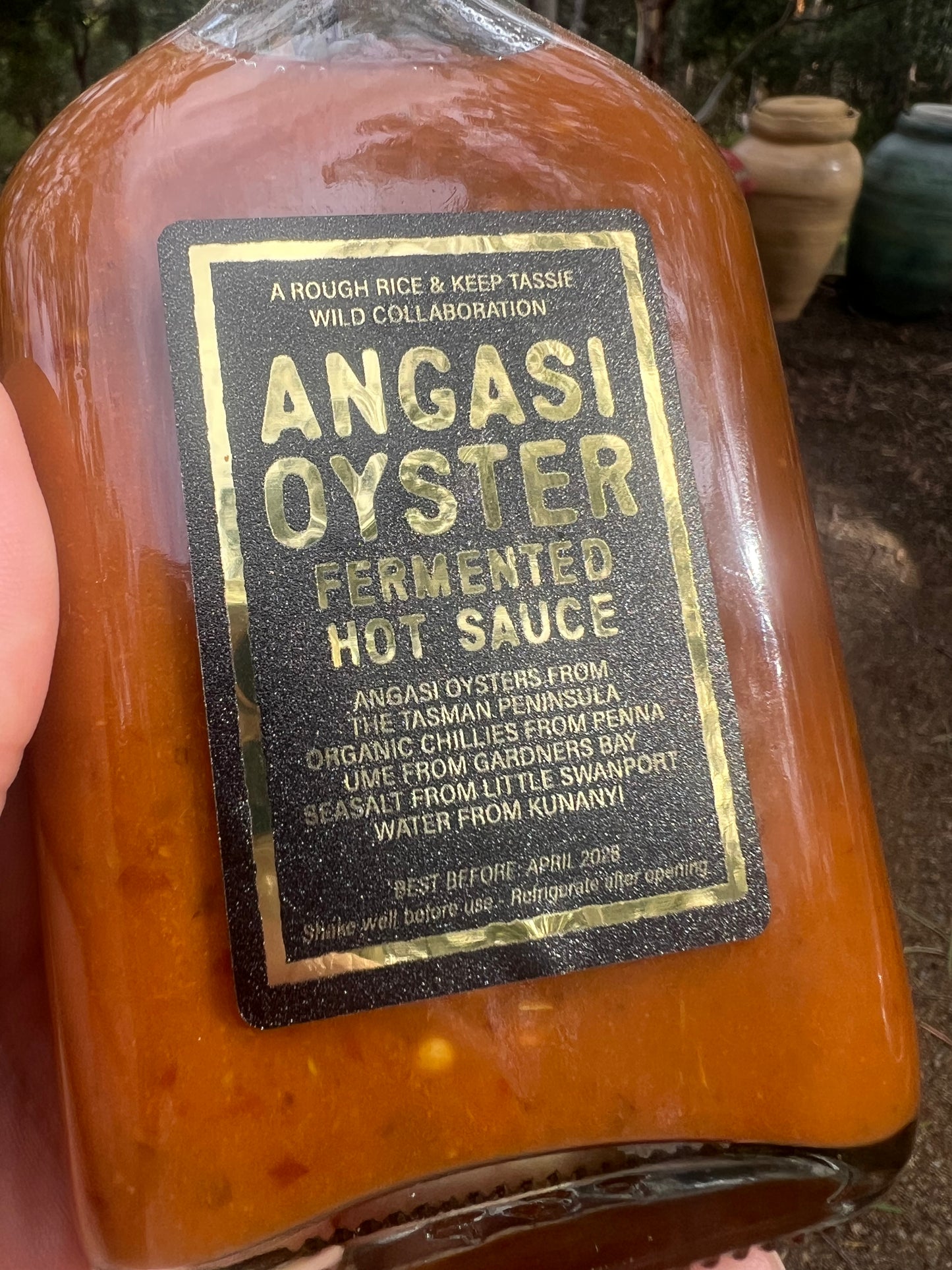 ANGASI OYSTER FERMENTED HOT SAUCE - 200ml
